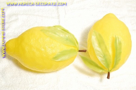 Zitronen, XXXL, 1 Stück - Attrappe