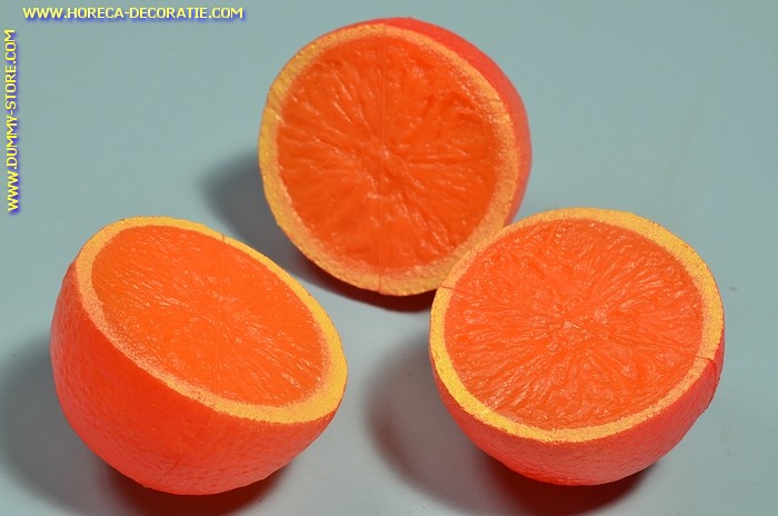 Sinaasappels, 3 halve - Ø 65 mm - Fruitdummy