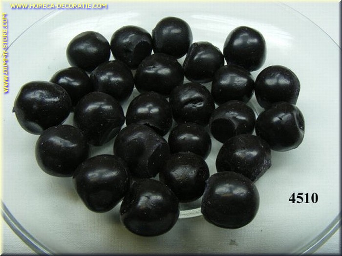 Donkerrode vruchtjes, 24 stuks - namaak
