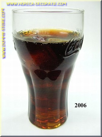 Glas Cola met ijs - Attrappe