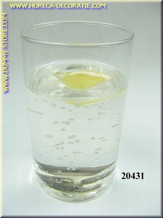 Glas Water met Citroen - namaak
