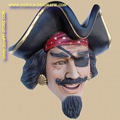 Pirate head, 34X29 cm 