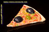 Pizza, punt, Olijven Groen en Zwart - dummy 