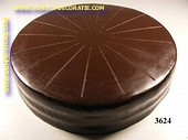 Chocoladetaart zonder versiering (dummy) Ø26cm 
