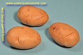 Aardappels, groot, 3 stuks (dummy) 75x105 mm