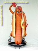 Hot-dog, 2,10 meter