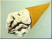 Cornetto ice cream dummy choco 